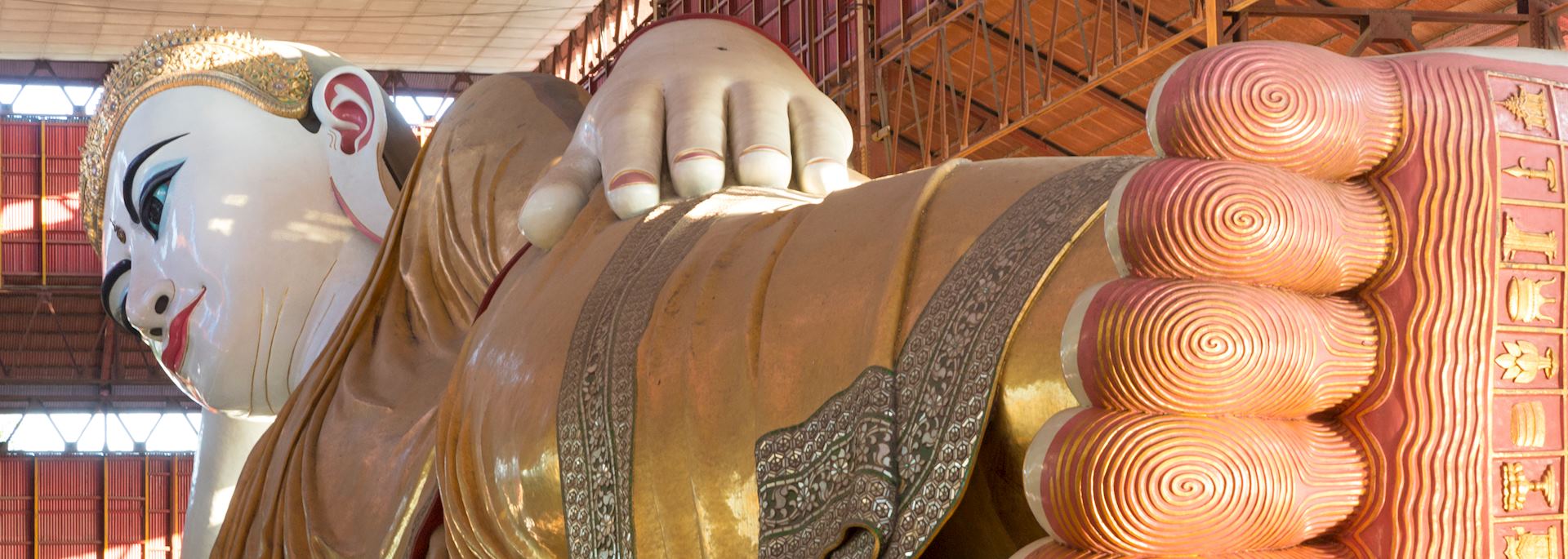Reclining Buddha in Yangon