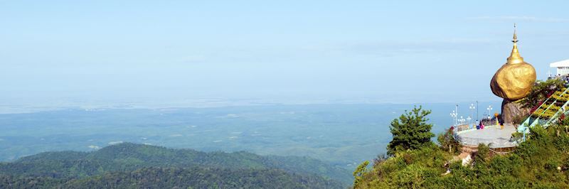 Kyaiktiyo Pagoda (the Golden Rock)