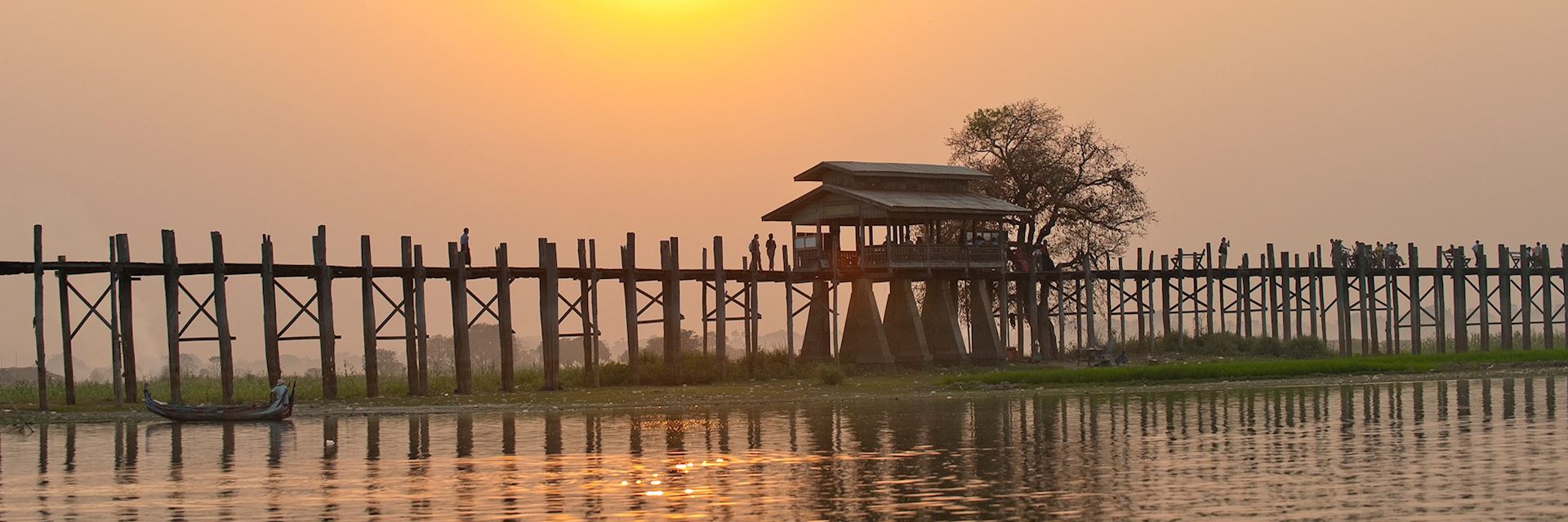 U-Bein-Bridge, Mandalay, Myanmar