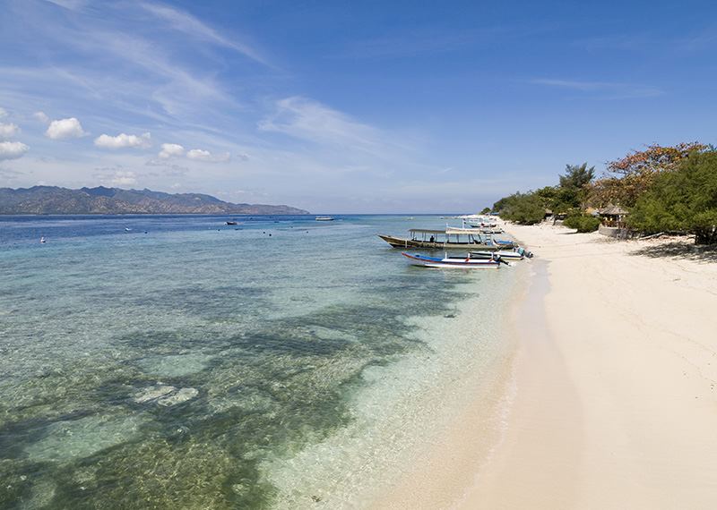 Gili Island beach, Lombok