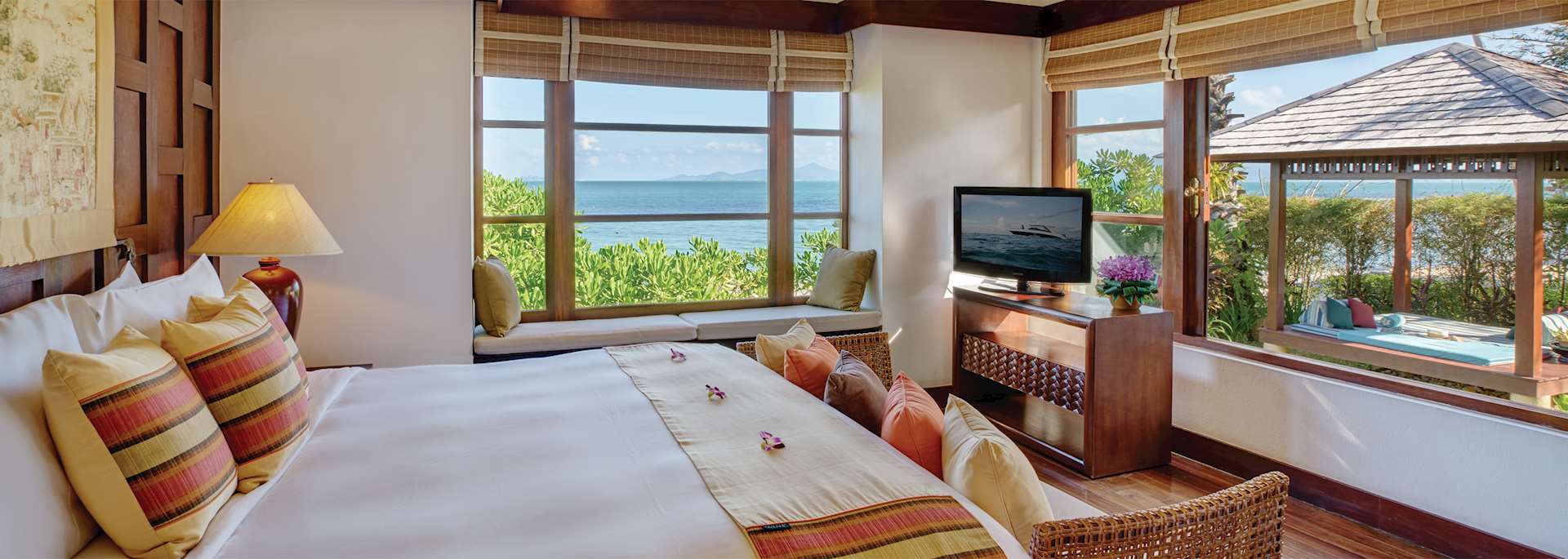 Guest room at Napasai, Koh Samui