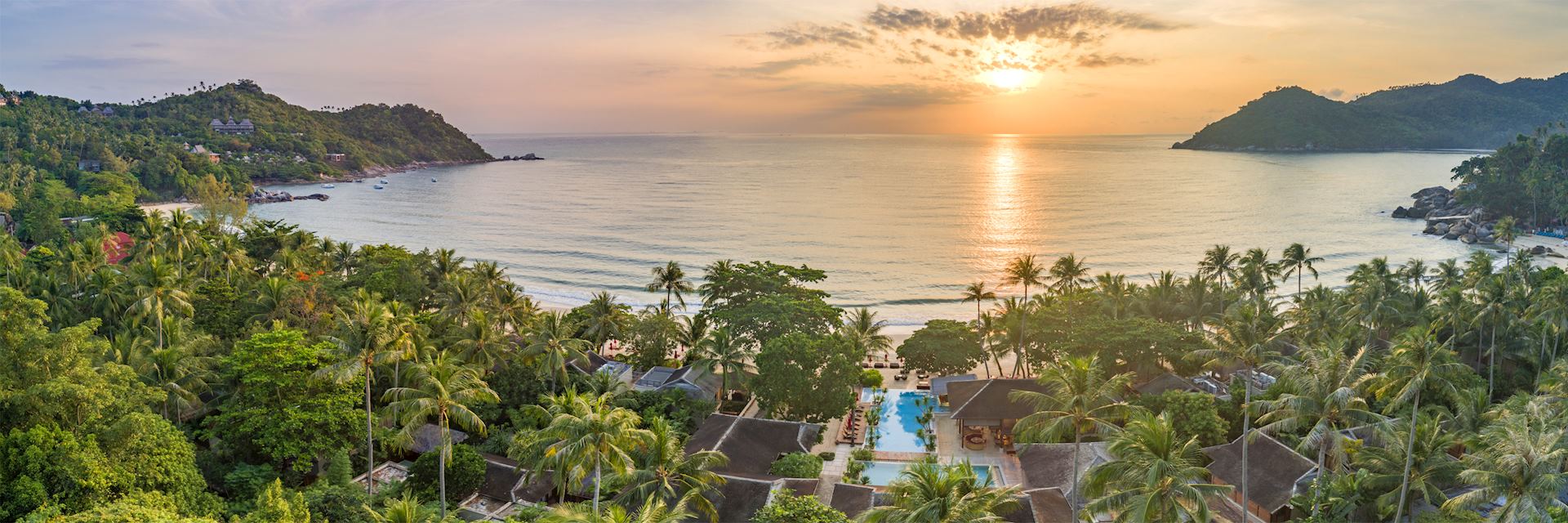 Aerial view of Anantara Rasananda Resort