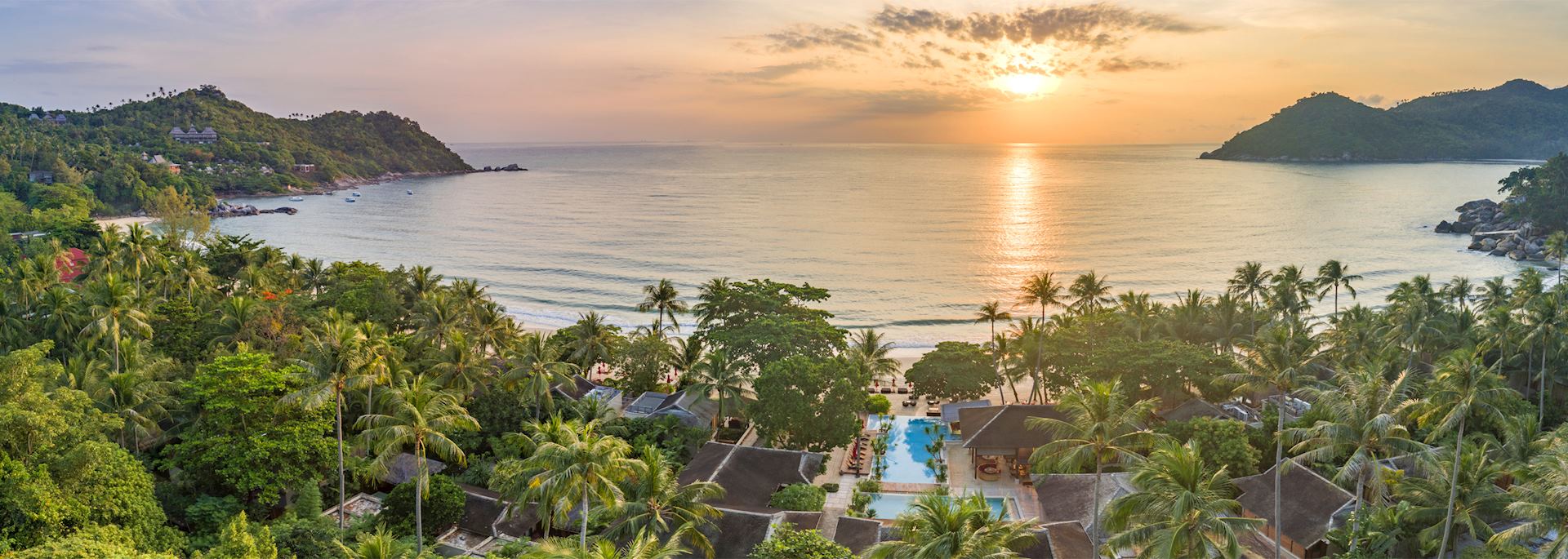 Aerial view of Anantara Rasananda Resort