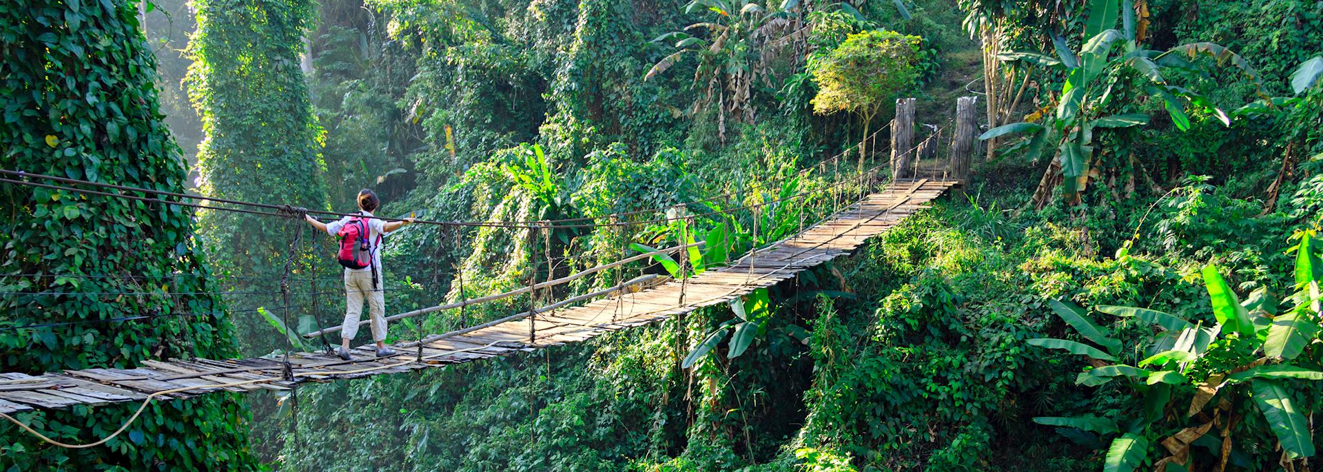 Rope bridge, Chiang Mai