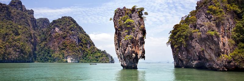 Limestone karsts in Phang Nga Bay