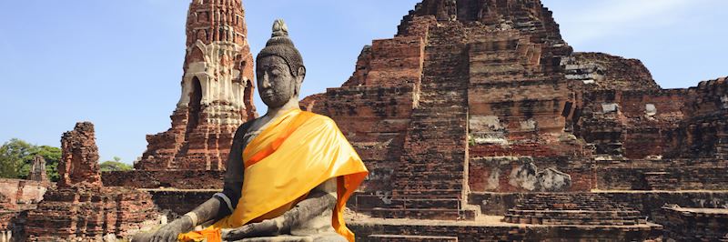 A temple in Ayutthaya