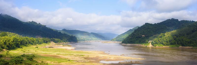The Mekong River, in the Golden Triangle