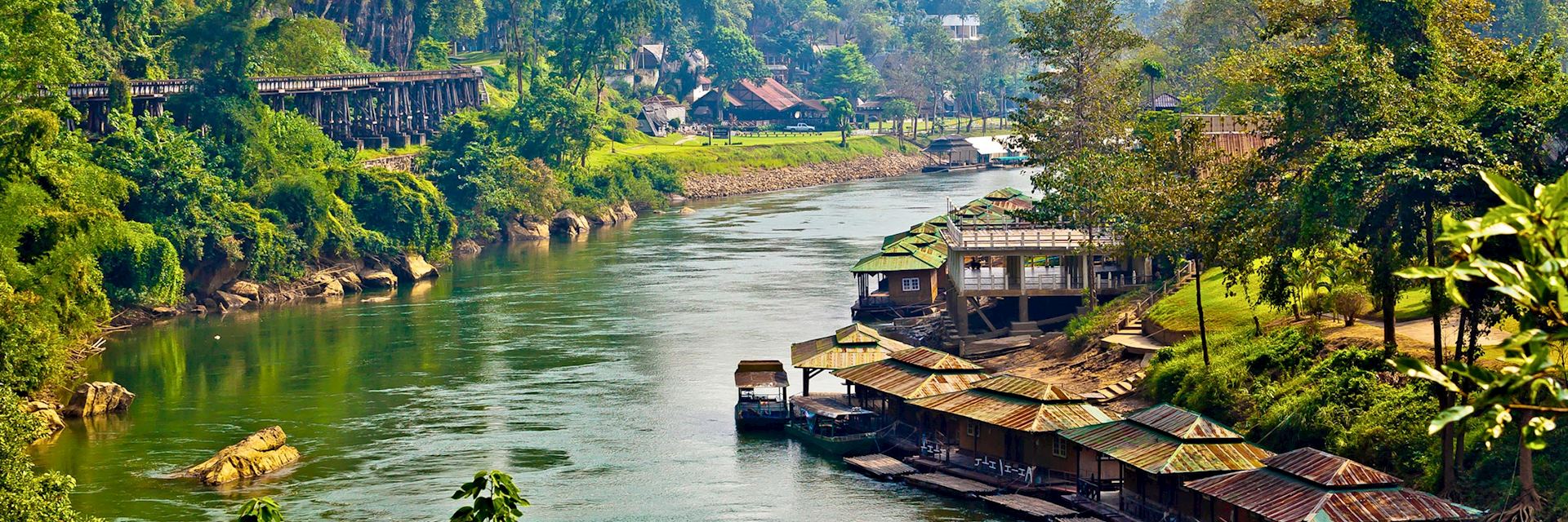The Kwai River in Thailand