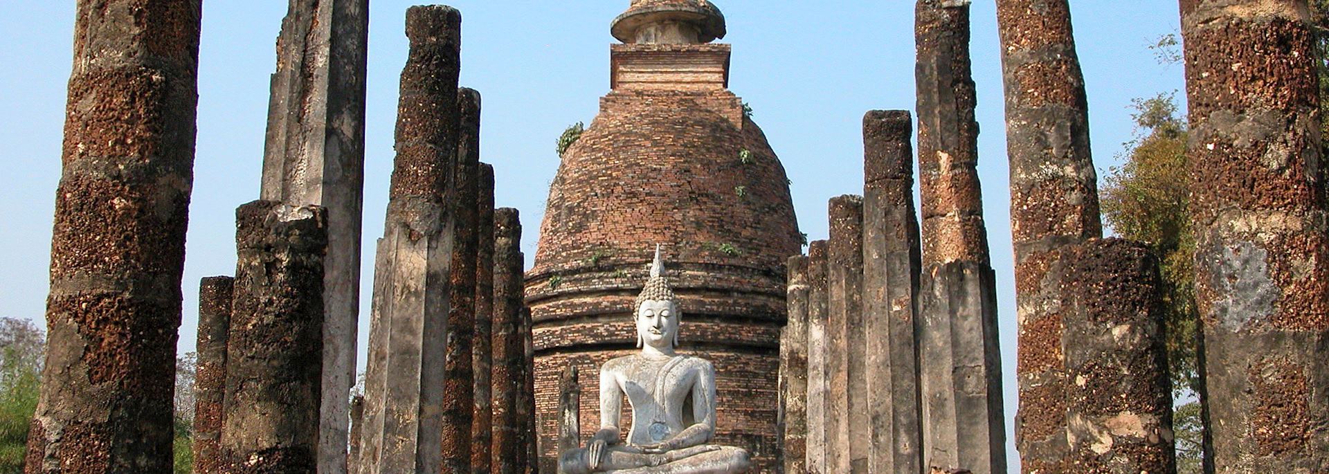 Temple in Si Satchanalai Historical Park