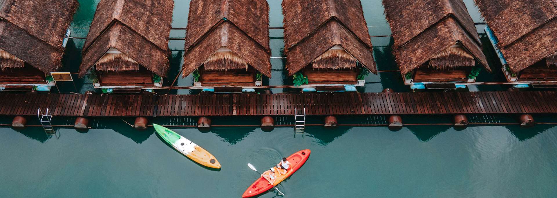 Floating rafts, Khao Sok