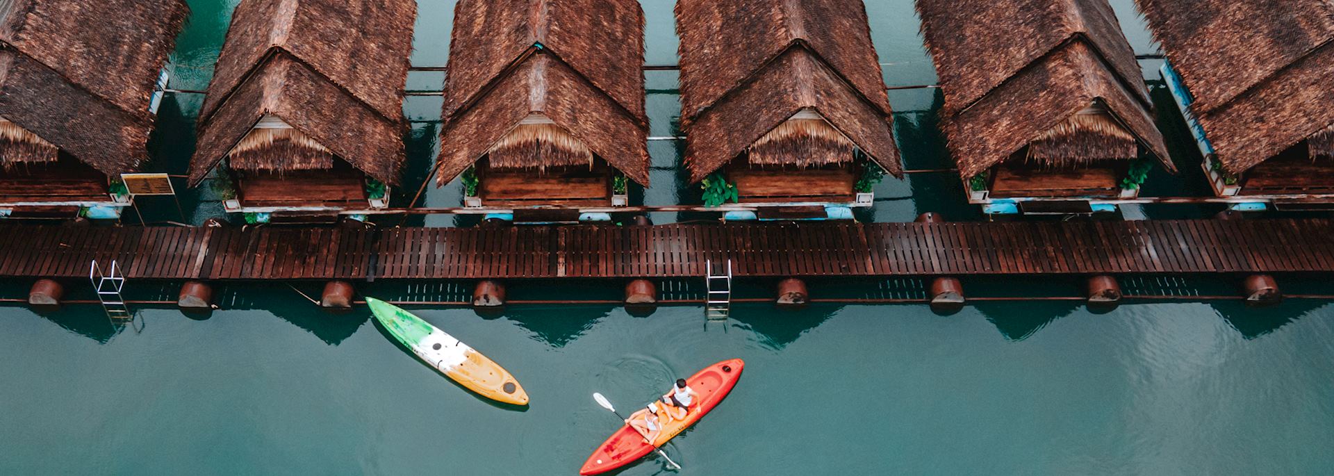 Floating rafts, Khao Sok
