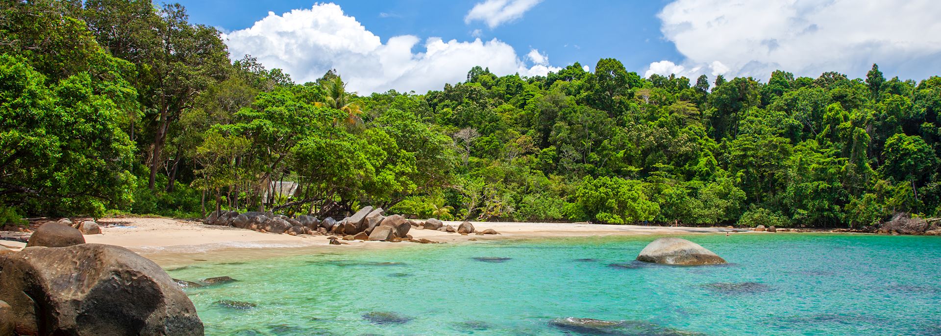 Sandy beach on Khao Lak