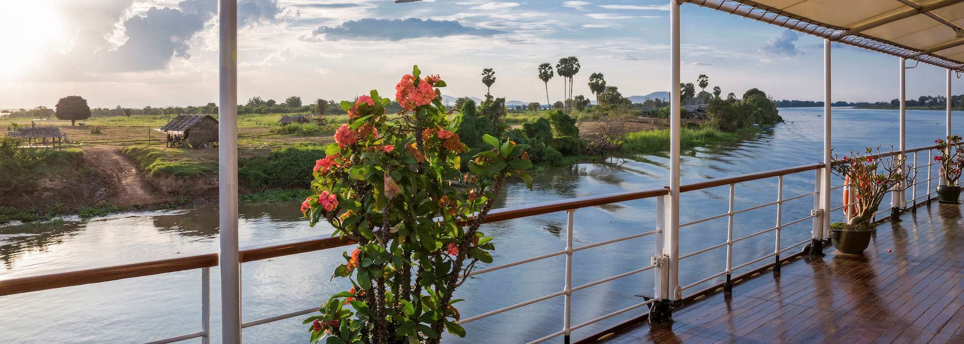 View from RV Mekong Pandaw
