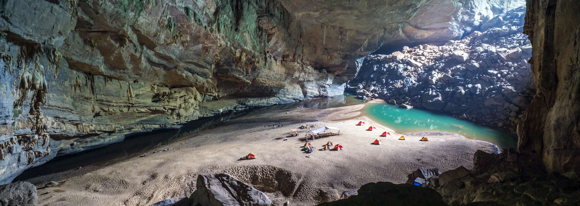 Hang En campsite, Phong Nha-Ke Bang National Park