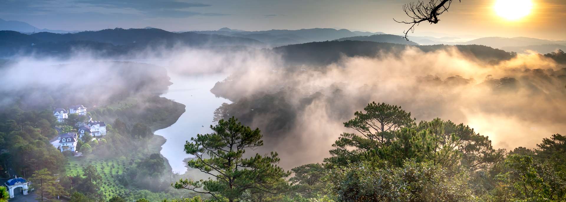 Trekking on Pinhatt Mountain, Vietnam