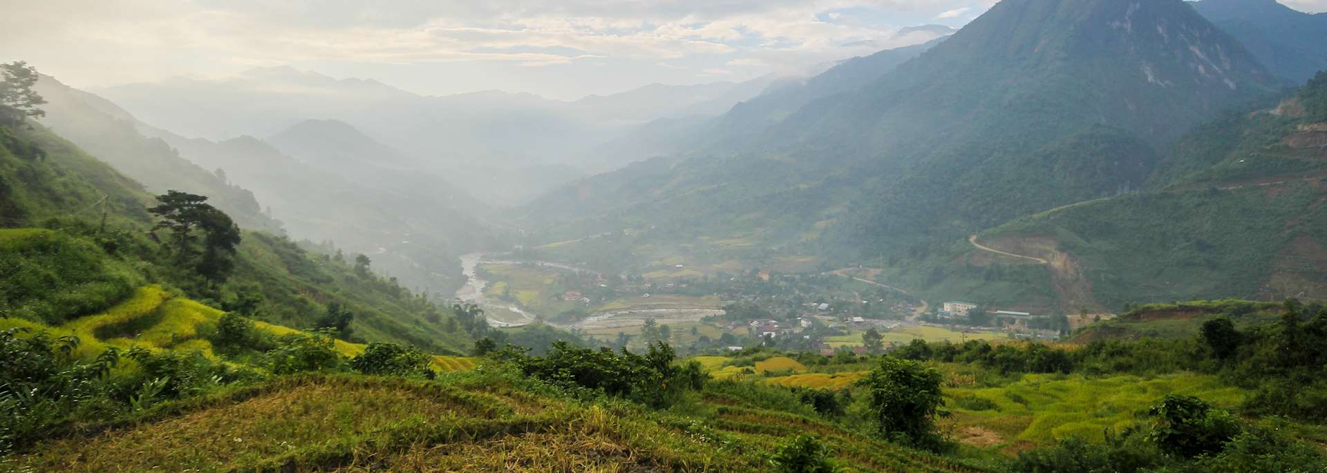 Trekking in the Ban Ho Valley