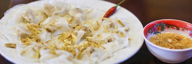 White Rose dumplings, Hoi An White Rose dumplings, Hoi An