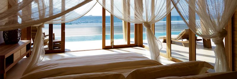 Ocean villa at the Six Senses Con Dao