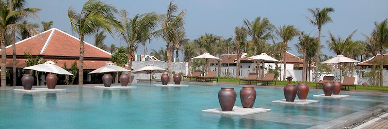 Pool at the Nam Hai