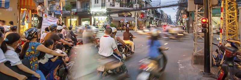 Scooters in Ho Chi Minh City