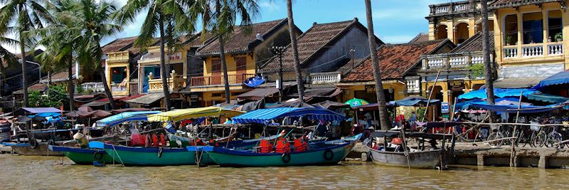 Taste some cau lau noodles on Hoi An's waterfront