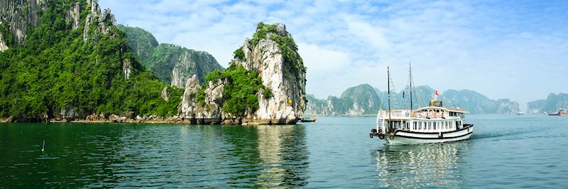 Cruising in Halong Bay, Vietnam