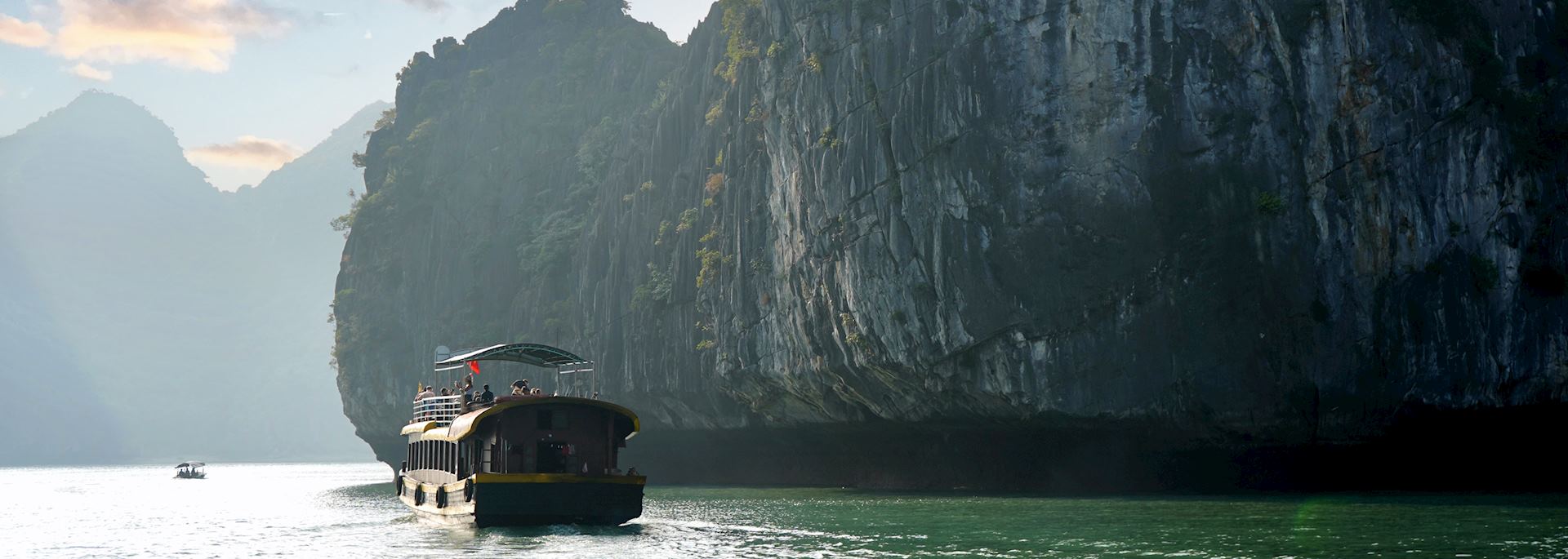 Cruising in Halong Bay