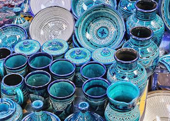 Souk in Marrakesh, Morocco