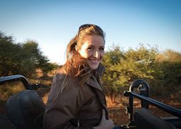 Arista on safari in South Africa