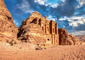 Monastery at Petra, Jordan