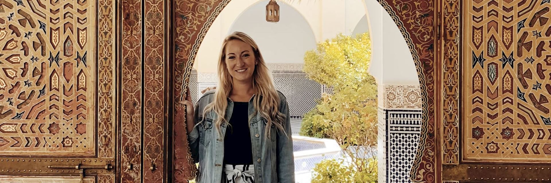 Jenn in Rissani, Morocco