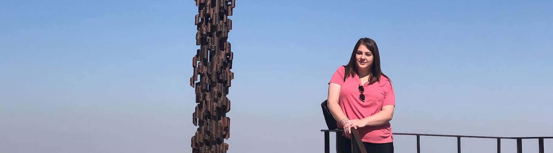 Jumana at Mount Nebo, Jordan