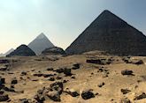 Jumana at the Pyramids at Giza, Egypt