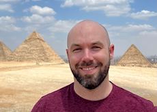 Ryan in Giza, Cairo, Egypt