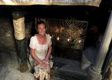 Sophie in Bethlehem, Israel