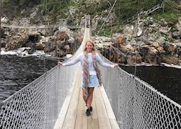 Amelia at Tsitsikamma National Park, South Africa