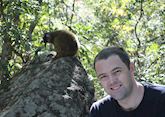 Andrew in Andasibe National Park, Madagascar