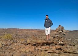 Anthony at Tutwa Lodge in Augrabies, South Africa
