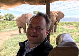 Ben in Samburu National Reserve, Kenya