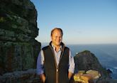 Ben at Cape Point on the Cape Peninsula, South Africa