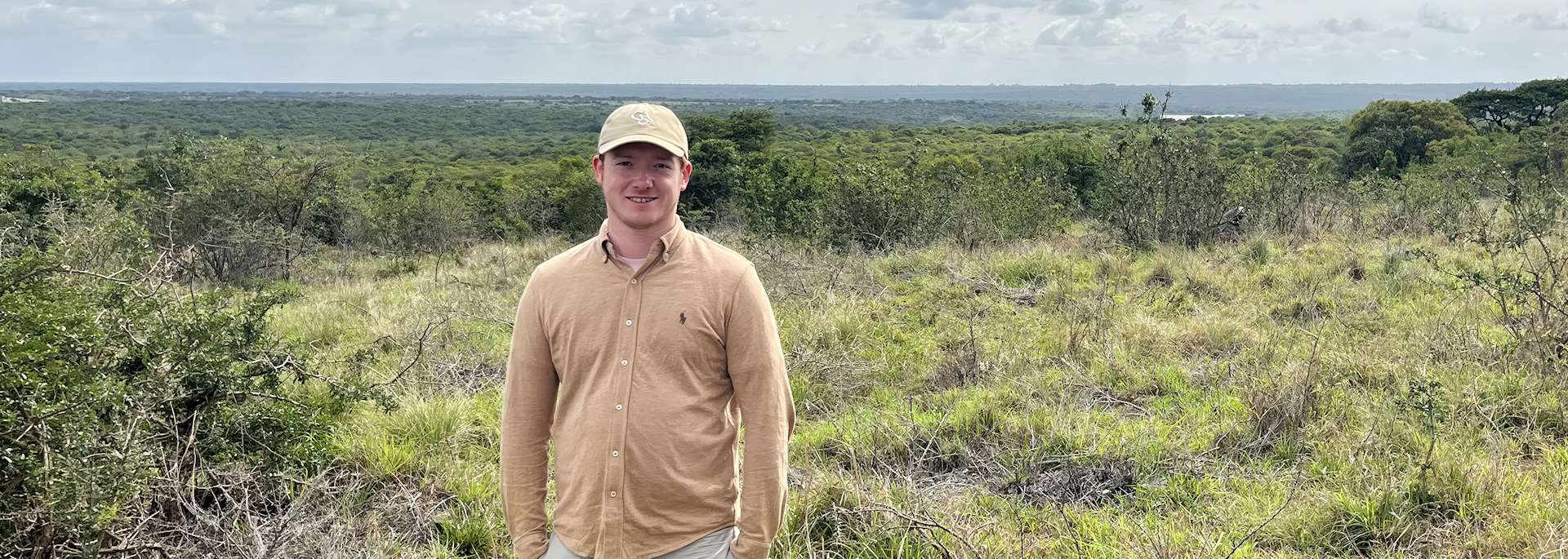 Chris in Phinda Private Game Reserve, South Africa