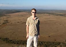 Chris at Look Out Point, Amakhala Private Game Reserve