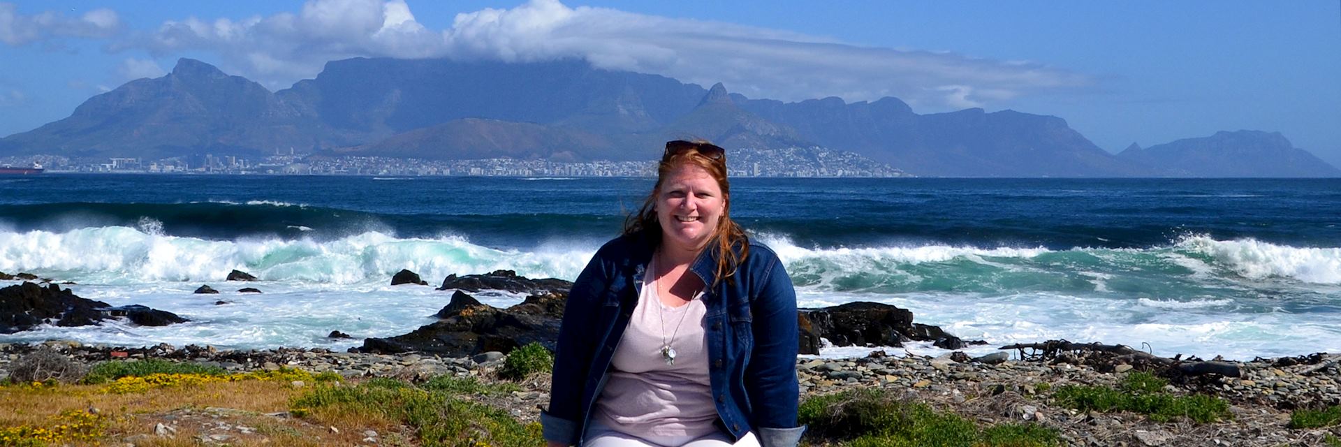 Courtney on Robben Island, South Africa
