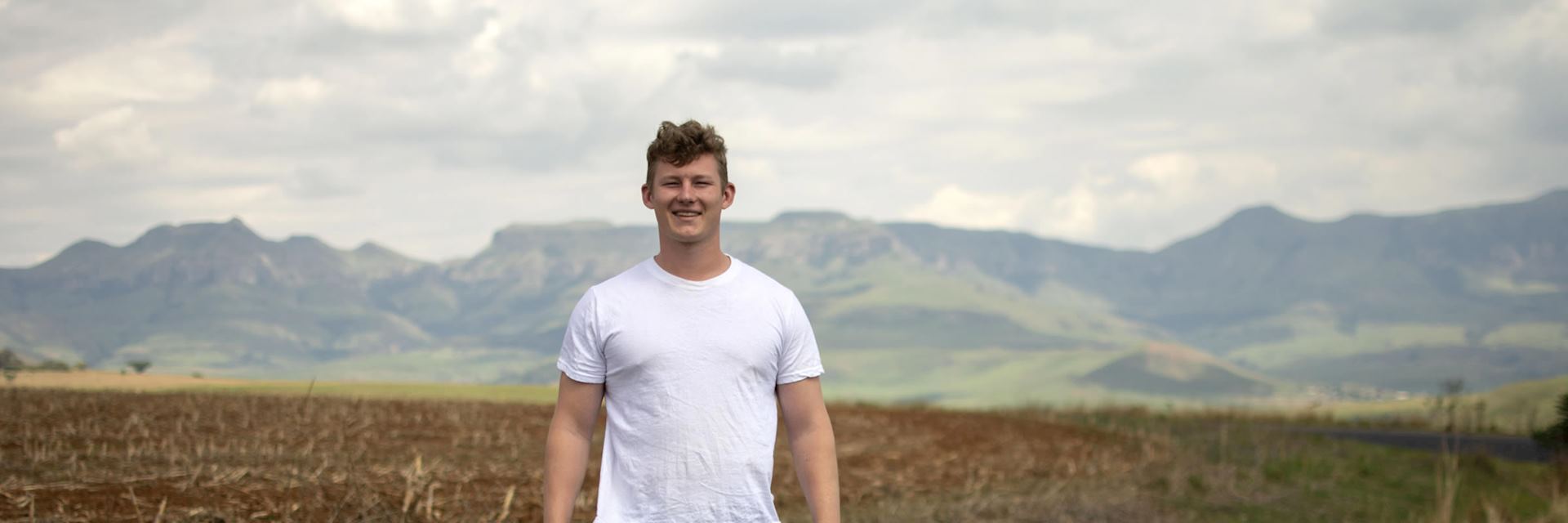 Dan in the Montusi Mountains