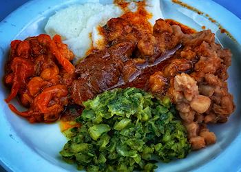 Local food in Cape Town
