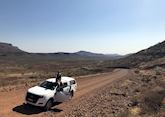 Mike in Damaraland, Namibia