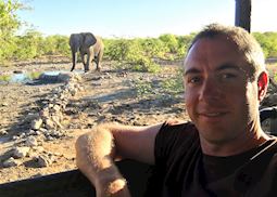 Mike at Ongava Reserve in Etosha National Park, Namibia