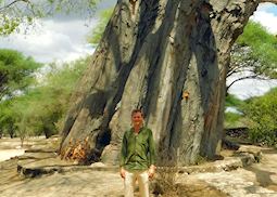 Pete in Tarangire National Park, Tanzania