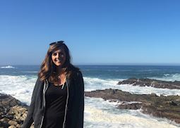 Roseanna at Storms River Mouth, South Africa