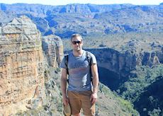 Russell in Isalo National Park, Madagascar